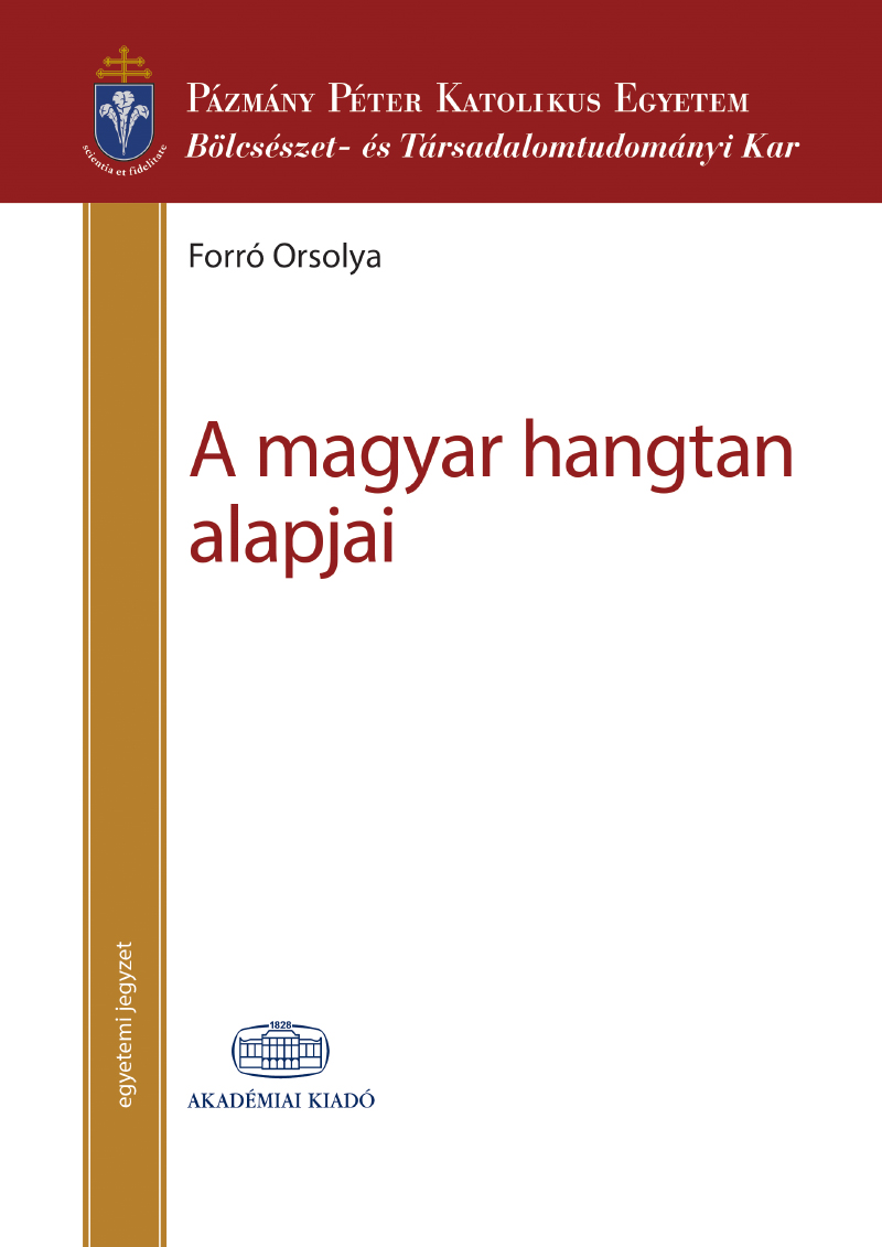 A magyar hangtan alapjai