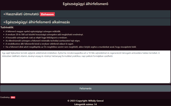 Egészségügyi álhírfelismerő alkalmazás, amely segít az egészségügyi szövegek hitelességének ellenőrzésében.