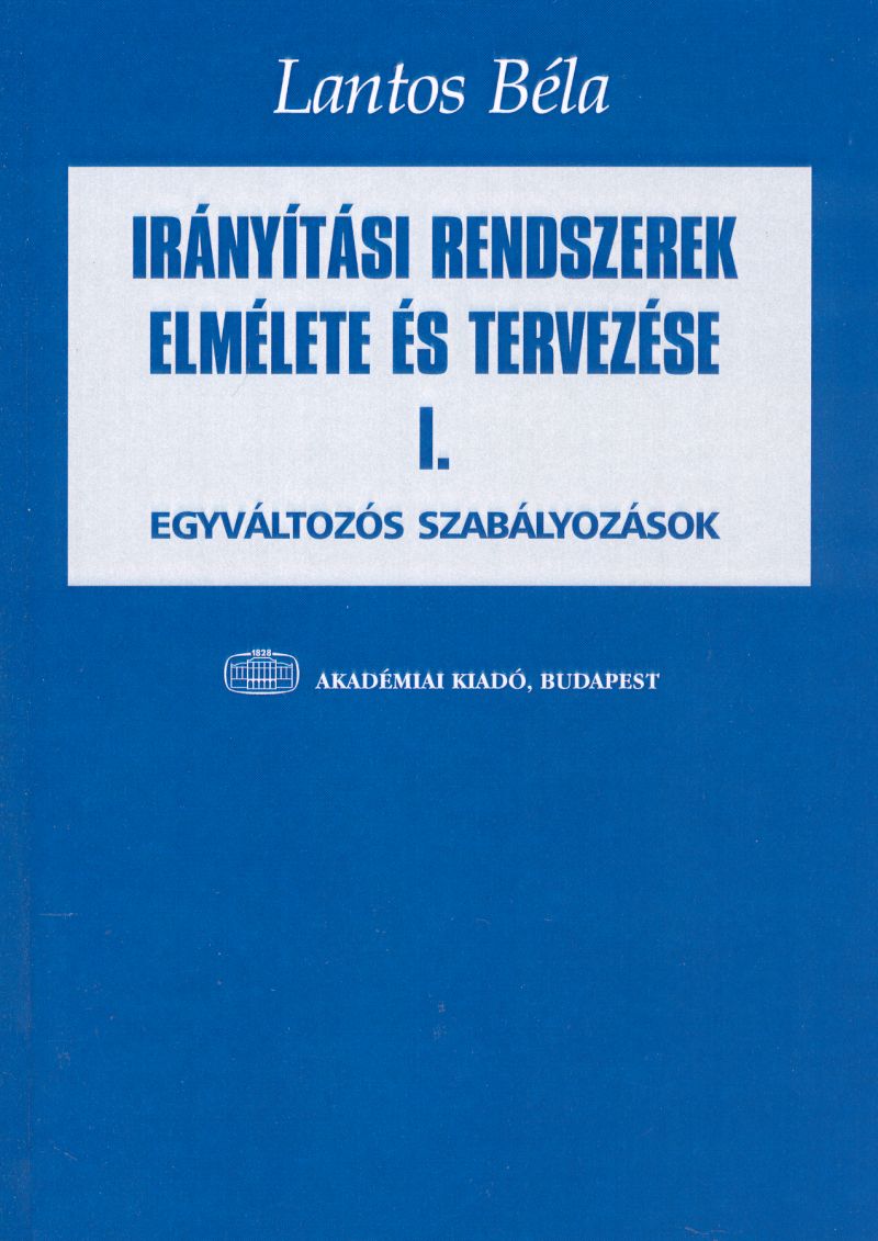 Irányítási rendszerek elmélete és tervezése I.