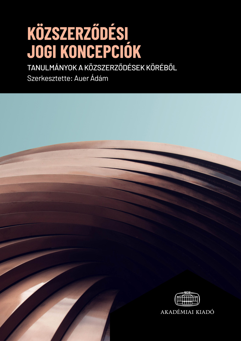 Közszerződési jogi koncepciók