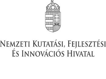 A Nemzeti Kutatási, Fejlesztési és Innovációs Hivatal logója, Magyarország címerével.
