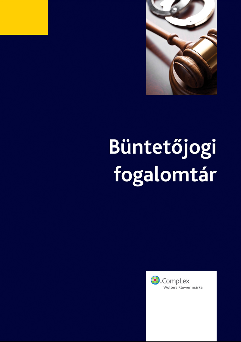 Büntetőjogi fogalomtár
